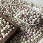 Crackle Round Glass Beads 10mm Imitation Porcelain Pastel Colors 120pcs 8