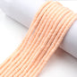 Flat Clay Beads 6mm Solid Color Polymer Spacer Discs 10strands 15