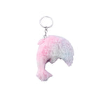 Plush Star Keychain Soft Pastel Cotton Candy Gradient 5