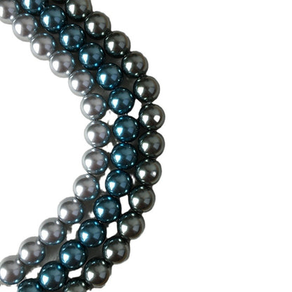 Pearl Glass Beads 10mm Imitation Smooth Lustrous 40pcs 3