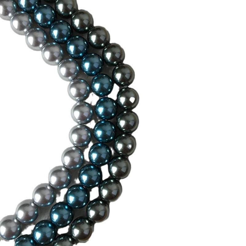Pearl Glass Beads 10mm Imitation Smooth Lustrous 40pcs 3