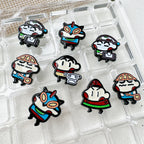 Painted Alloy Metal Beads Crayon Shin-Chan Series 10pcs