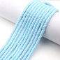 Flat Clay Beads 6mm Solid Color Polymer Spacer Beads 10strands 28