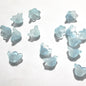 Czech Glass Beads Wind Chime Flower 12mm Pastel Glossy 100pcs 21