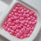 Acrylic Spacer Beads 8mm Colorful Baking Painted 30pcs 8