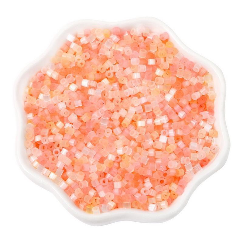 Antique Cat Eye Rice Seed Glass Beads 2.5mm Translucent Glow 740pcs 31