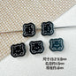 Bear Metal Beads 13mm Glossy Painted Alloy 10pcs 10