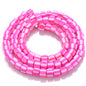 Cube Clay Beads 4mm Two-Color Matte Finish 10 Strands 820pcs 14