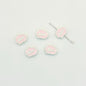Frame Metal Beads 9x12mm Baking Painted Enamel Alloy 10pcs 10