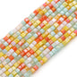 Colorful Faceted Square Seed Glass Beads 2mm 360pcs 9
