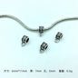 Alloy Bead-hanger Spacer Beads Large Hole 200pcs 7