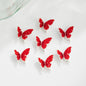 Butterfly Rhinestone Beads 20mm Colorful Alloy Embedded 10pcs 8
