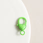 Zinc Alloy Heart Buckle Keychain Clasps 26mm Colorful 20pcs 13