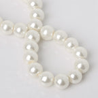 Pearl Glass Beads 10mm Imitation Smooth Lustrous Finish 20pcs 2