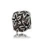 Plant Series Metal Beads Large Hole Antique Silver Tone 30pcs 12