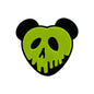 Silicone Focal Beads Poison Apple Skull Faced Hearts Neon 20pcs 6