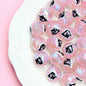 Hand-Painted Halloween Pumpkin Ghost Acrylic Beads 16mm 16