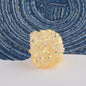 Glitter Square Acrylic Beads 20mm Wrapped Sparkle 10pcs 7