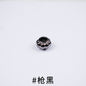 Acrylic Large Hole Spacer Beads 13mm UV Plating 100pcs 14