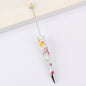 Beadable Pen Printed Pattern Plastic Light Weight