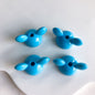 UV Plating Mickey Acrylic Bead Caps 18mm Glossy Mixed Colors 20pcs 22