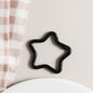 Zinc Alloy Star Trigger Spring Key Rings 41mm Baking Painted 6pcs 8