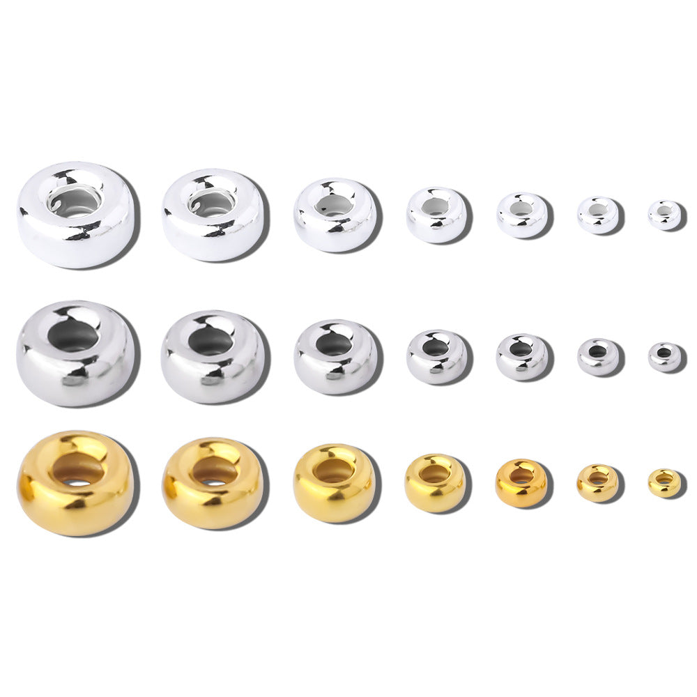 Metal Spacer Beads 3-10mm Polished Classic 2pcs 5