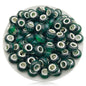 Gradient Resin Spacer Beads 13mm Matte Imitation Opal 40pcs 16