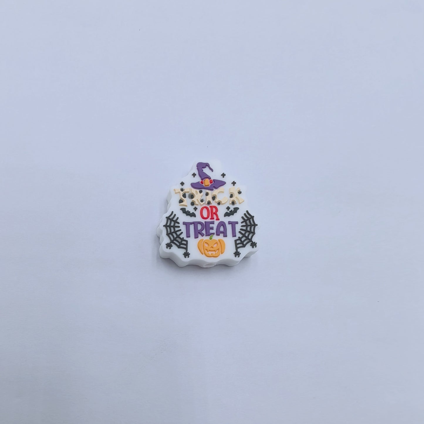 Silicone Focal Beads Halloween Witch Hat Cauldron Candy Corn 20pcs 10