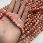 Crackle Round Glass Beads 10mm Ice Cracked Imitation Jade 40pcs 9