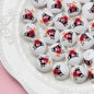 Halloween Printed Acrylic Beads 16mm Pumpkin Ghost Designs 3