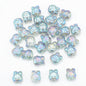 Plating Bunny Head Glass Beads 12mm Iridescent 30pcs 13