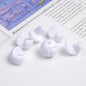 Solid Color Snap-fit Half Sphere Acrylic Beads 12mm Glossy 100pcs 7