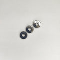 Flat Coin CCB Plastic Spacer Acrylic Beads 15mm 300pcs