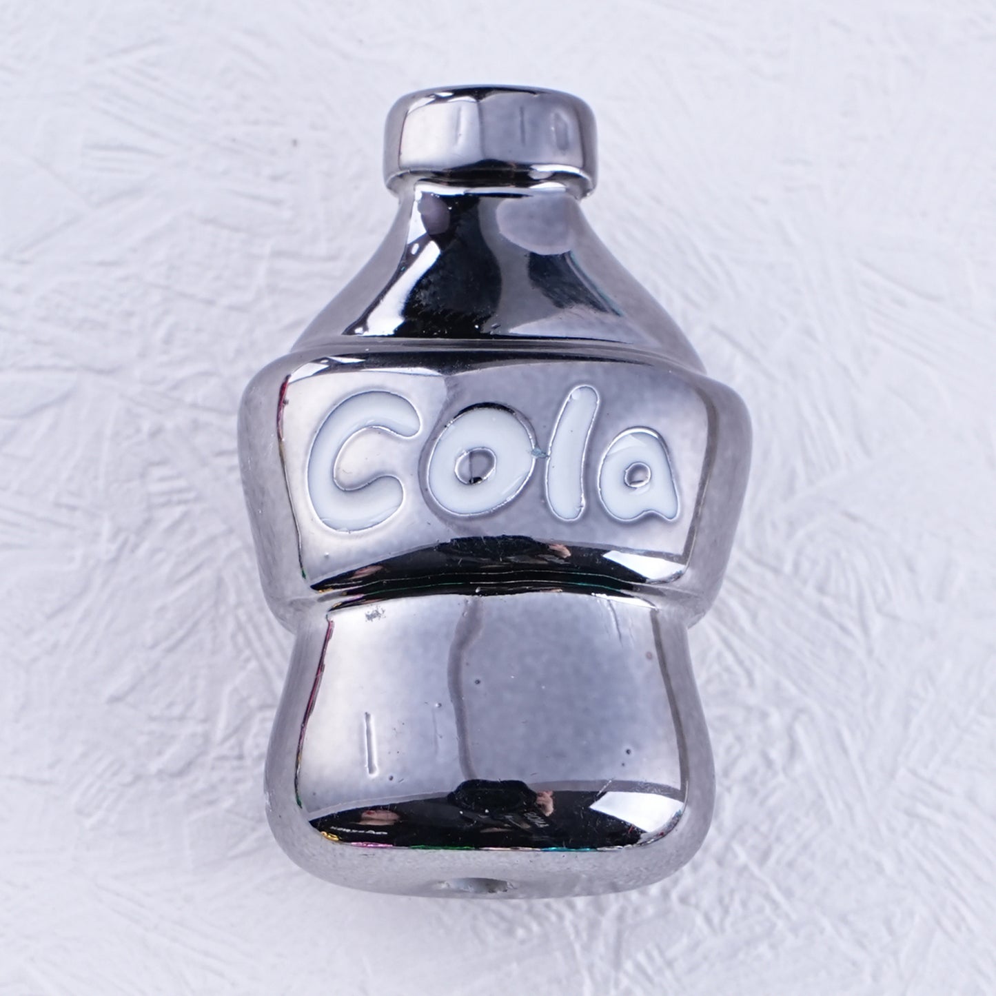 Plating Cola Bottle Acrylic Beads 19-30mm Metal Colored 20pcs 8