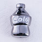 Plating Cola Bottle Acrylic Beads 19-30mm Metal Colored 20pcs 8
