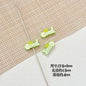Baking Painted Good Sign and Teacup Bear Metal Beads 17mm 10pcs 6