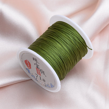 Nylon Thread Solid Color Glossy Finish 0.4mm 60m Spool 14