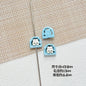 Baking Painted Window Kitten and Nice Rabbit Metal Beads 15/17mm 10pcs 4