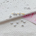 Star Butterfly Metal Beads 5mm Candy Colored Baked Painted 20pcs 6