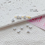 Star Butterfly Metal Beads 5mm Candy Colored Baked Painted 20pcs 6
