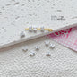 Star Butterfly Metal Beads 5mm Candy Colored Baked Painted 20pcs 6
