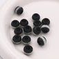 Large Hole Gradient Striped Round Acrylic Beads 10mm 20pcs 7