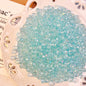 Electroplated Transparent Diamond Glass Beads 6mm 8mm 60pcs 9