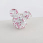 Polymer Clay Mickey Head Rhinestone Beads 17mm Full Pave 6pcs 11