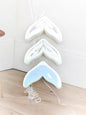 Glow Mermaid Tail Acrylic Beads 29x20x9mm Glow In The Dark 50pcs 7