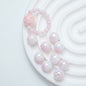 Pearl Round Acrylic Beads 6-10mm Dual Color Gradient Imitation Pearl 14
