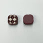 Painted Acrylic Beads 14mm Melad Color Pattern Enamel 100pcs 9