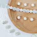 Alloy Clover Tassel Spacer Beads 6mm Tibetan Alloy 100pcs 2