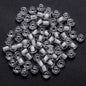 Glow In The Dark Seed Glass Beads 3mm Multicolor Stripes 1800pcs 41